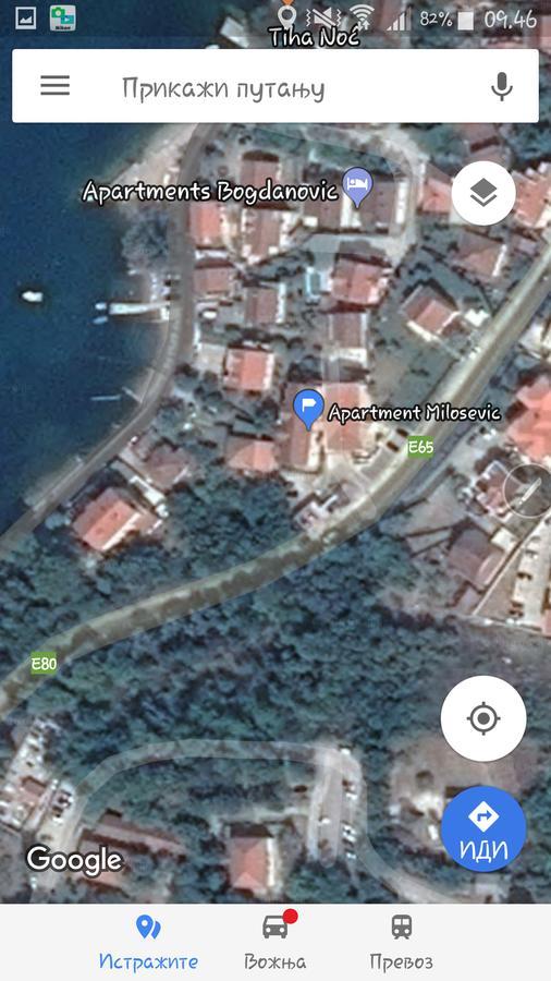 Apartman Milosevic โกตอร์ ภายนอก รูปภาพ